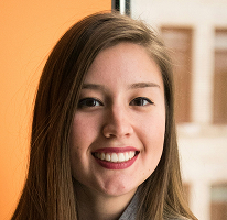 Retrato de Victoria Lawson, CFO, líder de empresa de trading financiero